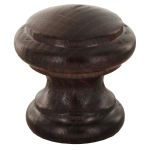 Pomolo In Legno Noce Art. 114B Mm.30