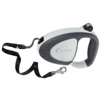 Guinzaglio Flippy Tech Tape Large Grigio    I