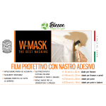 W-Mask Film Protett.+Nastro Isol. Cm270X16Mt