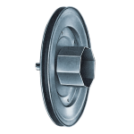 Puleggia Zincata Cm.19 Per Arganelli