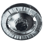 Puleggia Zincata Cm.22 Per Rullo Ottagonale