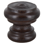 Pomolo In Legno Noce Art.102A Mm.38