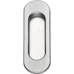 Maniglia Ovale Ot.Cro.Sat. X Porte Scor. S/Foro