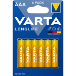 Varta Longlife Alcaline M/Stilo Bl.6 Pz