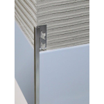 Profilo Chiuso   Alusquare Sat. Mm.12,5 H. Cm.250