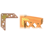 Piastra L Acc.Trop. Art.752 Mm.160X110X32