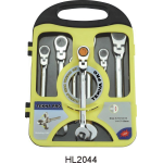 Serie 7 Chiavi A Cricchetto Snodo (Mm.8/19)