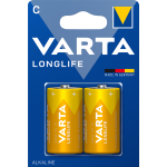 Varta Longlife Alcaline 1/2 Torcia Bl.2 Pz *