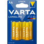 Varta Longlife Alcaline Stilo Bl.6 Pz