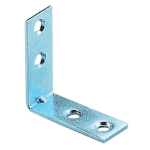 Lastrina A 4 Fori Ang. Cm. 4X4**