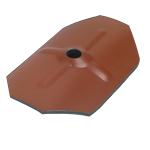 Rondella Ottag. Acc.C/Espanso 75X50 Rosso Sie