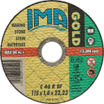 Ima Minidisco X Marmo Gold Piano 115X1,6X22