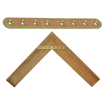 Piastra Dirit.Acc.Trop.Art.778 Mm.2,5X20X100