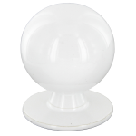 Pomolo Art.Po172 (Ex P2172) Mm.25/B Bianco