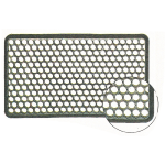 Zerbino Nido Dape Nero C/Bordo Cm.41X71