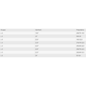 Cingoli Standard Catene a Settori - Cingoli per Camion e Autobus GR L-3