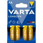 Varta Longlife Alcaline Stilo Bl.4 Pz *
