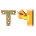 Piastra T Acc.Trop. Art.751 Mm.160X 45X 115