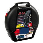 R-12 Coppia Catene da Neve a maglia standard, 12mm di ingombro interno GR 6