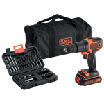 Trapano B+D 18Vp 1,5Ah Litio Mod.Bdchd18S32