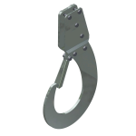 Gancio Di Sollev.Acc.Zinc.Cm.23,5X44,1 Pkg50