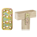 Piastra Diritta Acc.Trop. Art.745 Mm.40X 80