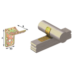 Piastra Incrocio Pia/Ton.Trop.912 Mm.50X80X80