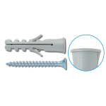 Elematic Conf.10 Tasselli C/Bordo C/Vit Mm.10