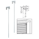 Sicura X Tapparelle Plastica Saltap Cm.48