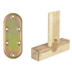 Piastra Diritta Acc.Trop. Art.970 Mm. 50X200