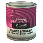 Smalto Sinpur Rosso X Pavimento Da Lt.0,750