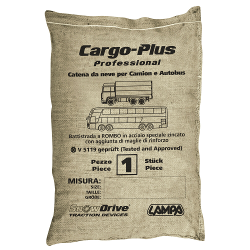 Cargo Plus Professional Coppia Catene da Neve per veicoli industriali, 2 sacchi 2 pezzi GR 30