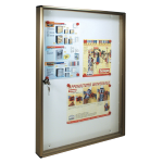 Alubox Bacheca Magnet.Bronz.Art.Bc5Cm.55X73X5