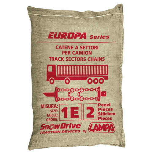 Cingoli Europa Catene a Settori - Cingoli per Camion e Autobus GR 1E 16494