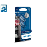 2 Lampade Philips W5W T10 White Vision Lampadine di posizione Fari Auto