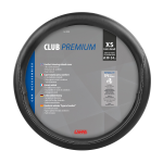 Club, coprivolante in Skeentex - XS - Ø 30/34 cm - Nero