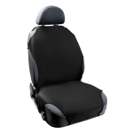 Coprisedile Universale Elasticizzato In Poliestere Nero Protezione Sedile
