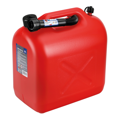 67077 No-Spill, tanica carburante - 20 L Con beccuccio travastore LAMPA