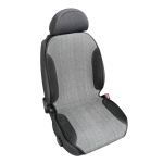 54510 BREEZE SCHIENALE AUTO VENTILATO IN CARTA TESSILE GRIGIO