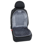 54394 MASSAGE-VELLUTO SCHIENALE AUTO MAGNETICO MASSAGGIANTE IN VELLUTO GRIGIO