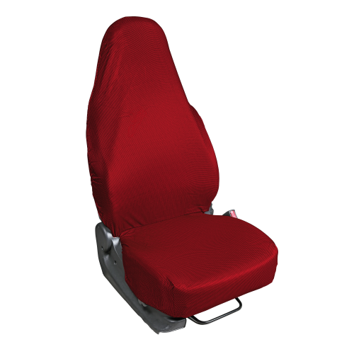 53237 EASY COVER COPRISEDILE AUTO ANTERIORE ELASTICIZZATO ROSSO