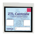 Basic, porta certificato adesivo / Porta ticket parcheggio Lampa 65357