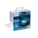 2 Lampadine Led Ultinon Essential Philips 11258UE2X2 H1 6500K 12V 24V 1400 Lumen