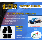 Tappetini su misura per Opel Adam 2013/23 con 4 attacchi
