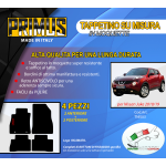 Tappetini su misura per Nissan Juke dal 06.2010/19 con 2 attacchi