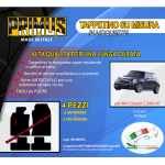 Tappetini su misura per Mini Cooper S R53 2001/07 con 4 attacchi