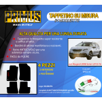 Tappetini su misura per Peugeot 2008 Serie I dal 2013/16 con 2 attacchi