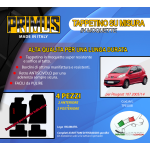 Tappetini su misura per Peugeot 107 dal 2005-06.2014 con 2 attacchi