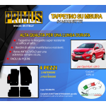 Tappetini su misura per Opel Karl dal 2015/23 con 3 attacchi
