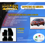 Tappetini su misura per Opel Meriva B dal 03.2010-2017 con 4 attacchi